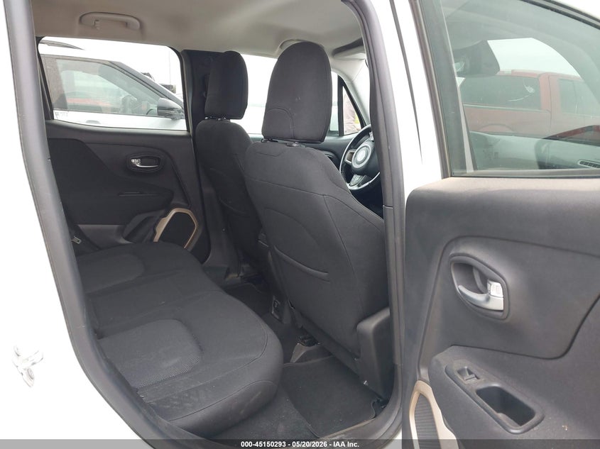 2016 Jeep Renegade VIN ZACCJABT8GPD97355 IAAI salvage auction — HAIL, Original (Texas), sold $2,100 on 2026-07-21 (photo 8)