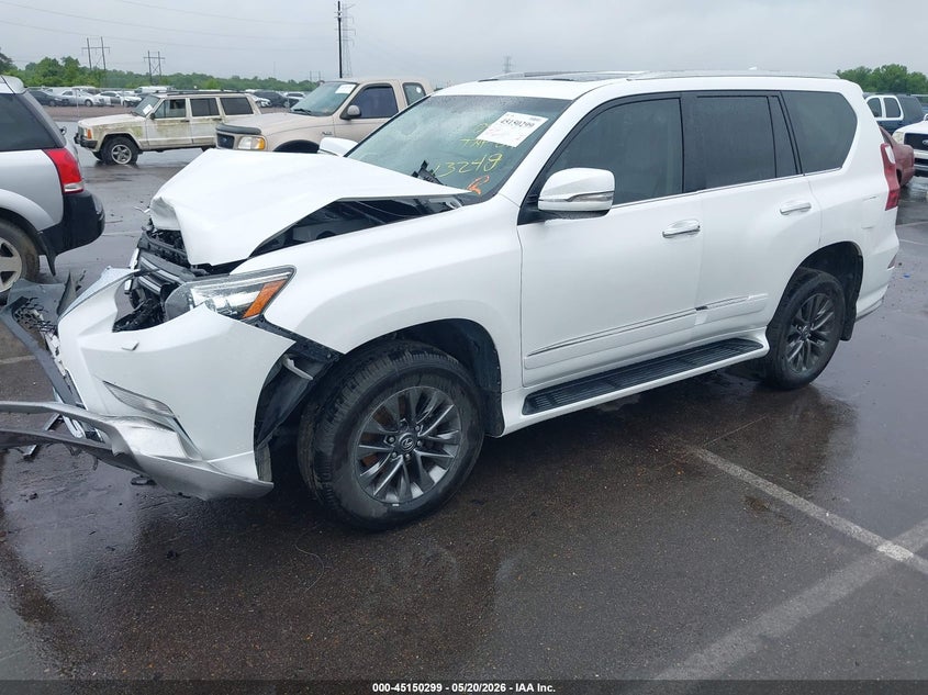 2019 Lexus Gx VIN JTJBM7FX2K5210578 IAAI salvage auction — FRONT END, Salvage (Tennessee), sold $10,500 on 2026-07-21 (photo 2)
