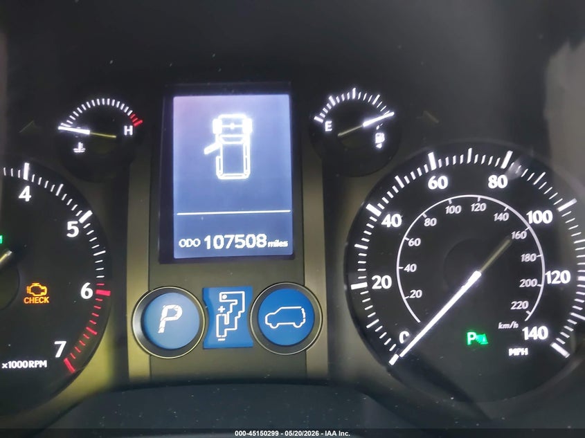 2019 Lexus Gx VIN JTJBM7FX2K5210578 IAAI salvage auction — FRONT END, Salvage (Tennessee), sold $10,500 on 2026-07-21 (photo 7)