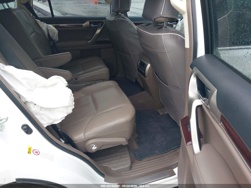 2019 Lexus Gx VIN JTJBM7FX2K5210578 IAAI salvage auction — FRONT END, Salvage (Tennessee), sold $10,500 on 2026-07-21 (photo 8)