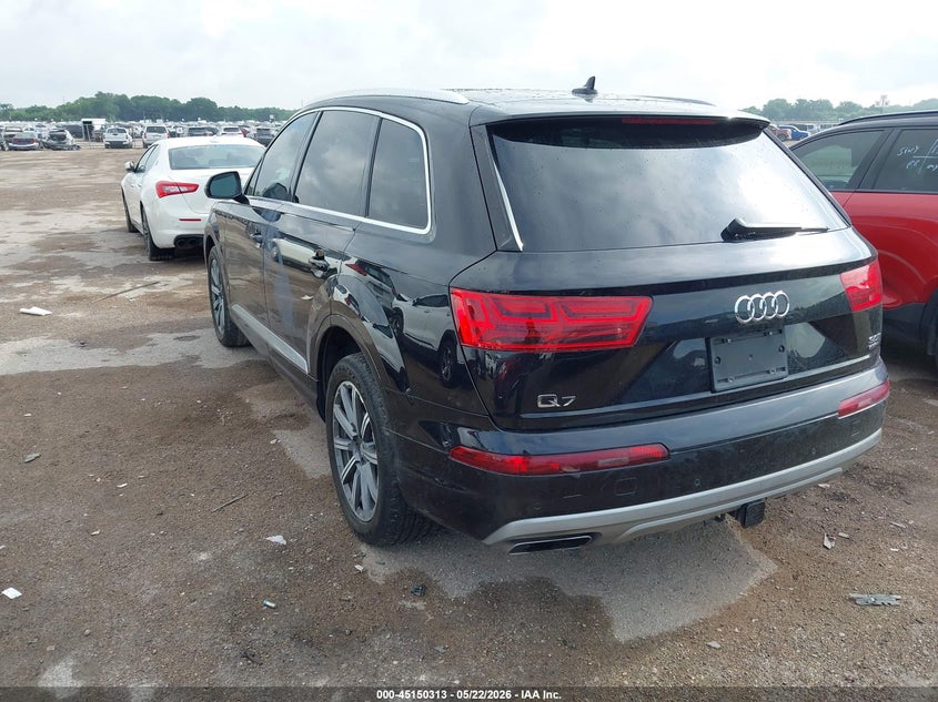 2019 Audi Q7 VIN WA1LAAF73KD012735 IAAI salvage auction — RIGHT FRONT, Original (Texas), sold $7,550 on 2026-07-24 (photo 3)