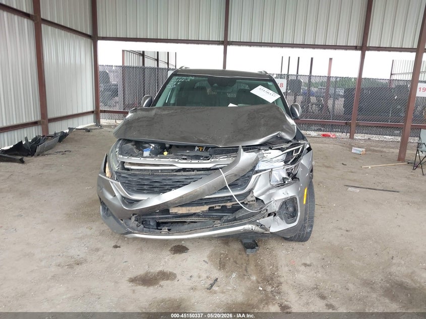 2021 Kia Seltos VIN KNDEU2AA7M7052722 IAAI salvage auction — FRONT END, Salvage (Texas), sold $3,125 on 2026-07-28 (photo 6)