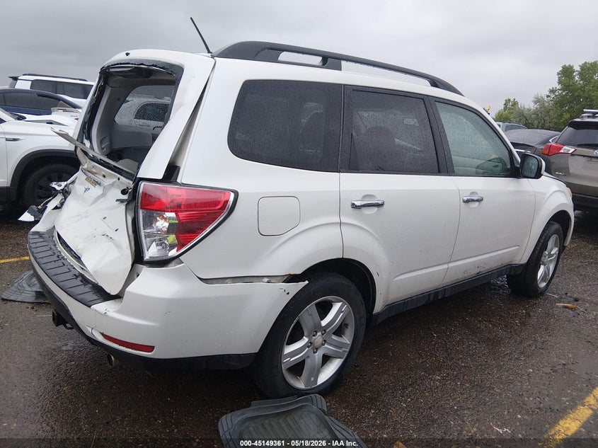 2009 Subaru Forester VIN JF2SH64629H719933 IAAI salvage auction — REAR END, Salvage (New Mexico), sold $350 on 2026-07-21 (photo 4)