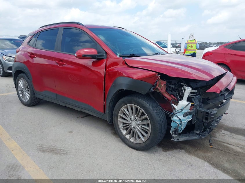 2020 Hyundai Kona VIN KM8K62AA8LU550047 IAAI salvage auction — FRONT END, Original (Texas), sold $4,850 on 2026-07-21 (photo 1)