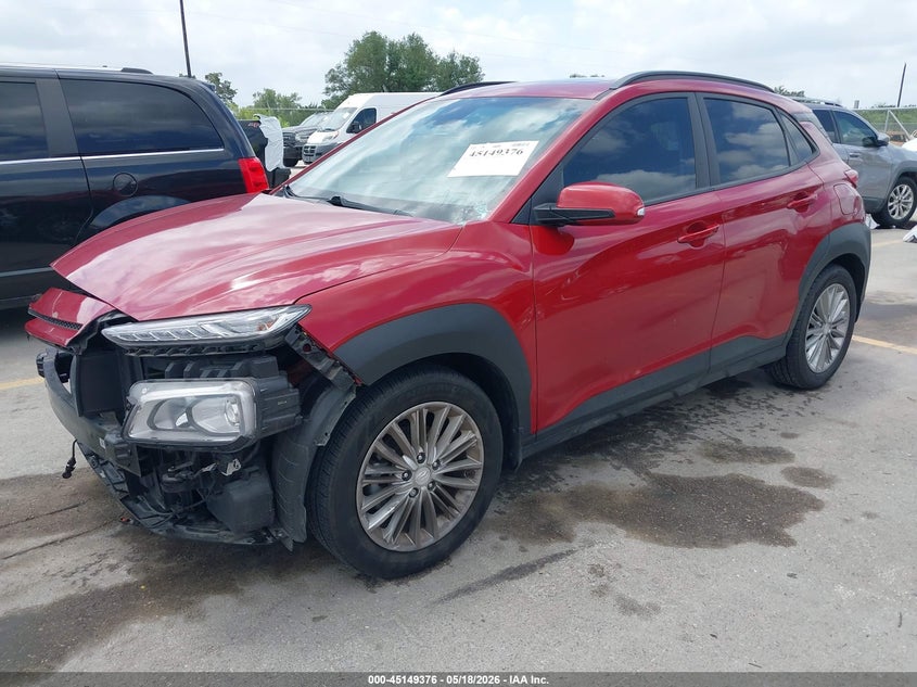2020 Hyundai Kona VIN KM8K62AA8LU550047 IAAI salvage auction — FRONT END, Original (Texas), sold $4,850 on 2026-07-21 (photo 2)