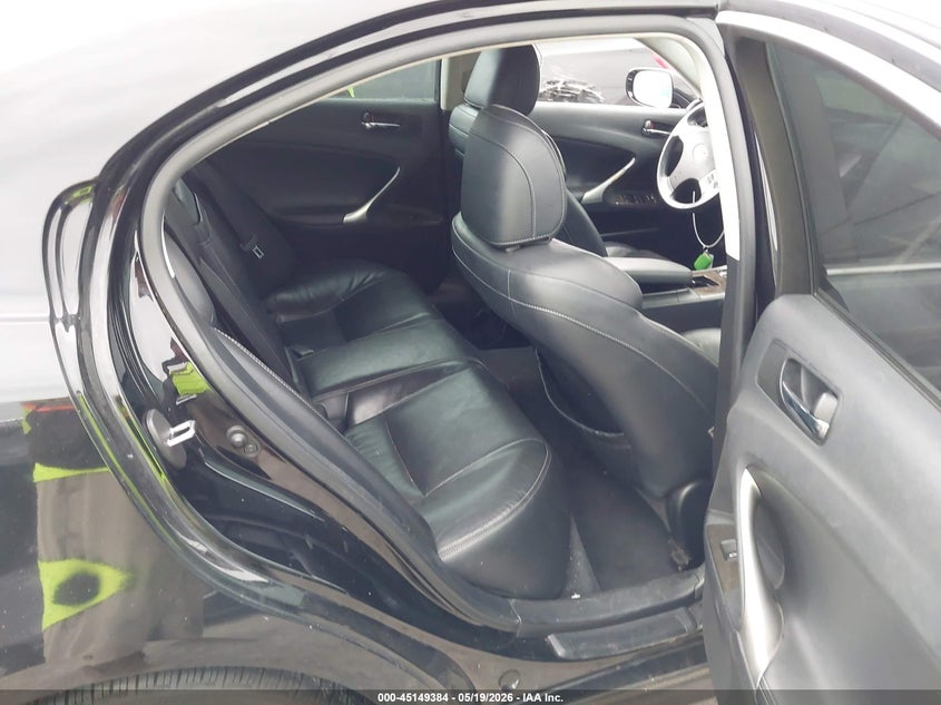 2012 Lexus Is VIN JTHBF5C29C5168677 IAAI salvage auction — FRONT END, Salvage (Texas), sold $1,000 on 2026-07-21 (photo 8)