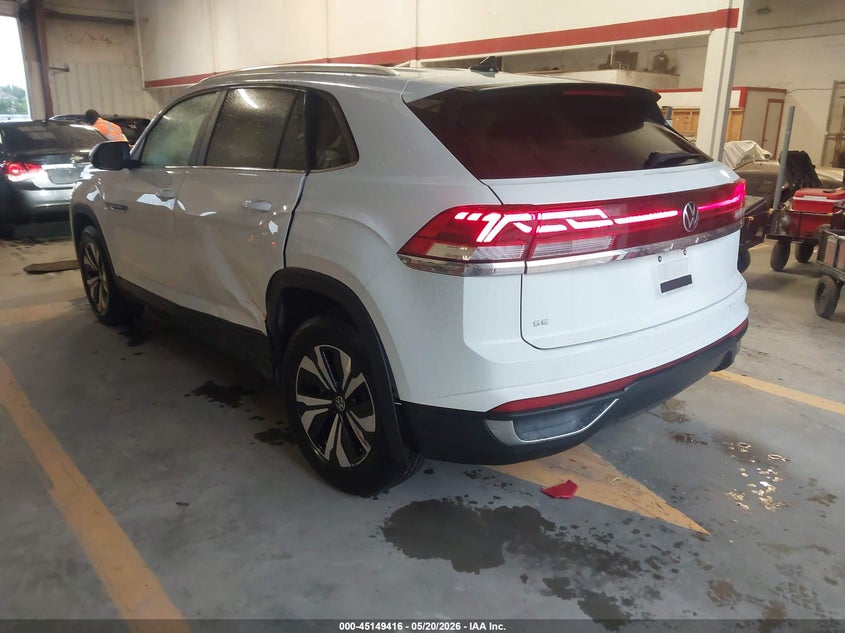 2024 Volkswagen Atlas cross sport VIN 1V2DE2CA5RC264487 IAAI salvage auction — SIDE, Original (Texas), sold $9,300 on 2026-08-01 (photo 3)