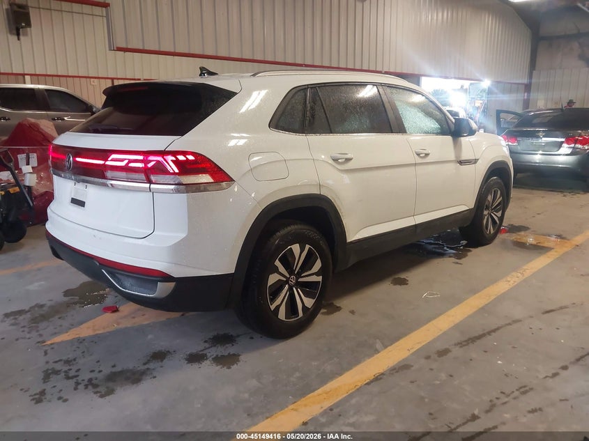 2024 Volkswagen Atlas cross sport VIN 1V2DE2CA5RC264487 IAAI salvage auction — SIDE, Original (Texas), sold $9,300 on 2026-08-01 (photo 4)