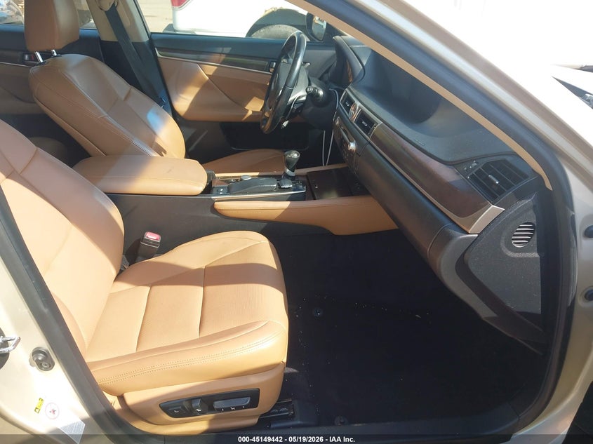 2013 Lexus Gs VIN JTHBE1BL8D5012802 IAAI salvage auction — LEFT REAR, Salvage - Greater Than 75% (Maryland), sold $2,150 on 2026-07-28 (photo 5)