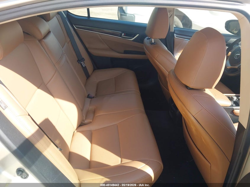 2013 Lexus Gs VIN JTHBE1BL8D5012802 IAAI salvage auction — LEFT REAR, Salvage - Greater Than 75% (Maryland), sold $2,150 on 2026-07-28 (photo 8)