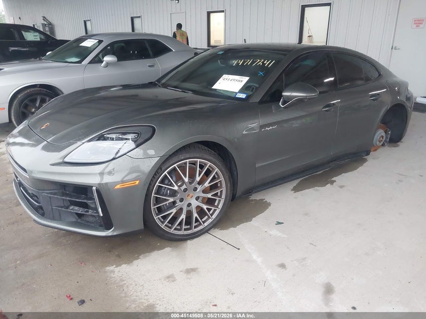 2025 Porsche Panamera VIN WP0AE2YA0SL046105 IAAI salvage auction — LEFT SIDE, Original (Texas), sold $57,750 on 2026-08-10 (photo 2)