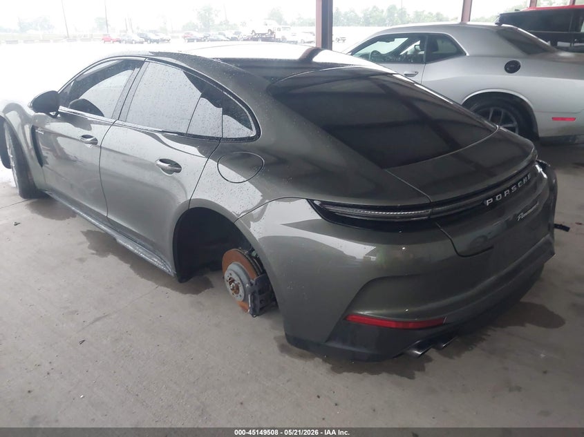2025 Porsche Panamera VIN WP0AE2YA0SL046105 IAAI salvage auction — LEFT SIDE, Original (Texas), sold $57,750 on 2026-08-10 (photo 3)