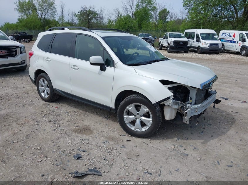 2016 Subaru Forester VIN JF2SJAHC5GH474727 IAAI salvage auction — FRONT END, Prior Salvage (Minnesota), sold $2,050 on 2026-07-16 (photo 1)