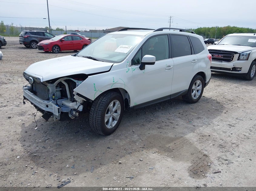 2016 Subaru Forester VIN JF2SJAHC5GH474727 IAAI salvage auction — FRONT END, Prior Salvage (Minnesota), sold $2,050 on 2026-07-16 (photo 2)