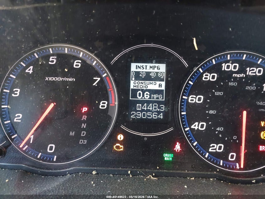 2006 Acura Tsx VIN JH4CL96876C009242 IAAI salvage auction — NORMAL WEAR, Clear (Massachusetts), sold $350 on 2026-07-14 (photo 7)