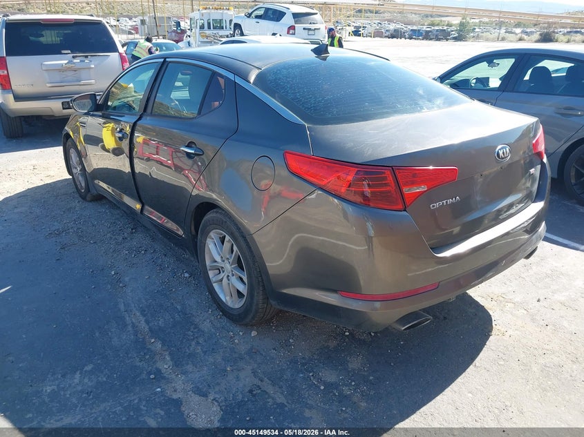 2013 Kia Optima VIN 5XXGM4A71DG201299 IAAI salvage auction — FRONT END, Salvage (California), sold $550 on 2026-07-17 (photo 3)