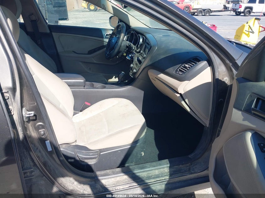 2013 Kia Optima VIN 5XXGM4A71DG201299 IAAI salvage auction — FRONT END, Salvage (California), sold $550 on 2026-07-17 (photo 5)