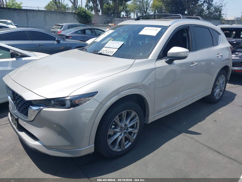 2025 Mazda Cx-5 VIN JM3KFBEM2S0612824 IAAI salvage auction — RIGHT REAR, Salvage Title, sold $14,050 on 2026-07-08 (photo 2)