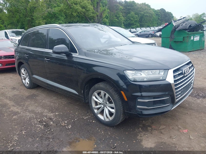 2017 Audi Q7 VIN WA1LHAF74HD050463 IAAI salvage auction — REAR END, Salvage (Idaho), sold $875 on 2026-07-28 (photo 1)