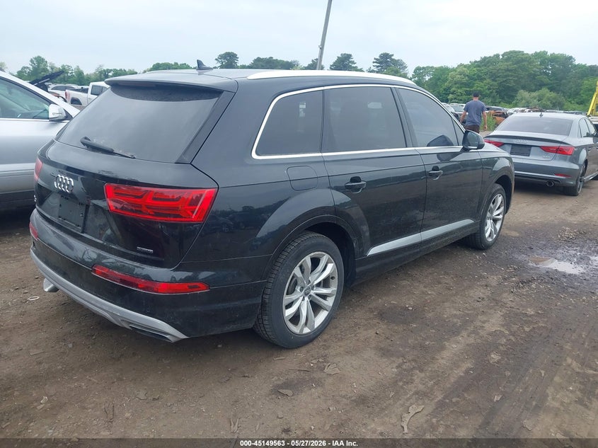 2017 Audi Q7 VIN WA1LHAF74HD050463 IAAI salvage auction — REAR END, Salvage (Idaho), sold $875 on 2026-07-28 (photo 4)