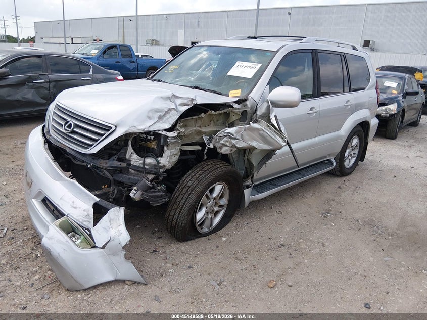 2007 Lexus Gx 470 VIN JTJBT20XX70148169 IAAI salvage auction — LEFT FRONT, Salvage (Texas), sold $3,000 on 2026-07-09 (photo 2)