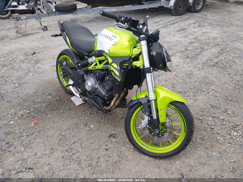 2022 Benelli VIN LBBPHE040NBD22413 — IAAI salvage auction photo
