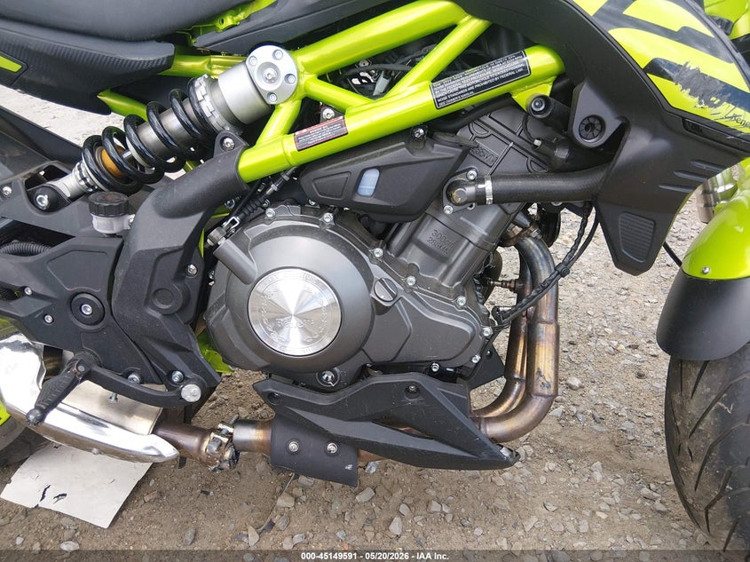 2022 Benelli VIN LBBPHE040NBD22413 IAAI salvage auction — RIGHT SIDE, Salvage (Massachusetts), sold $175 on 2026-07-08 (photo 8)