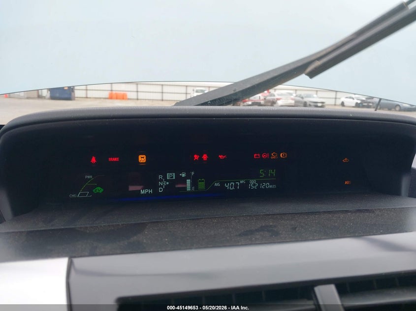2014 Toyota Prius v VIN JTDZN3EU7E3304700 IAAI salvage auction — FRONT END, Salvage (Texas), sold $2,150 on 2026-07-07 (photo 7)