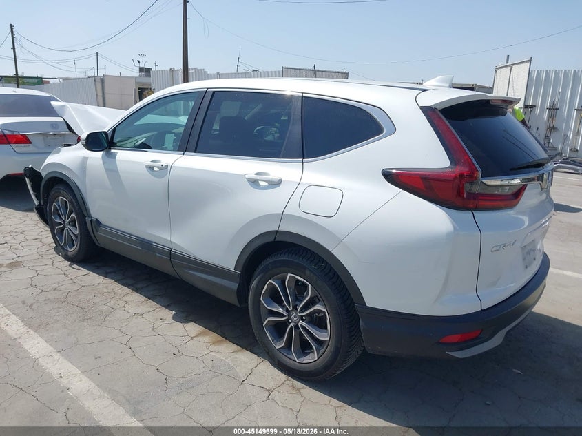 2020 Honda Cr-v VIN 7FARW1H52LE004024 IAAI salvage auction — FRONT & REAR, Salvage (California), sold $6,150 on 2026-07-29 (photo 3)