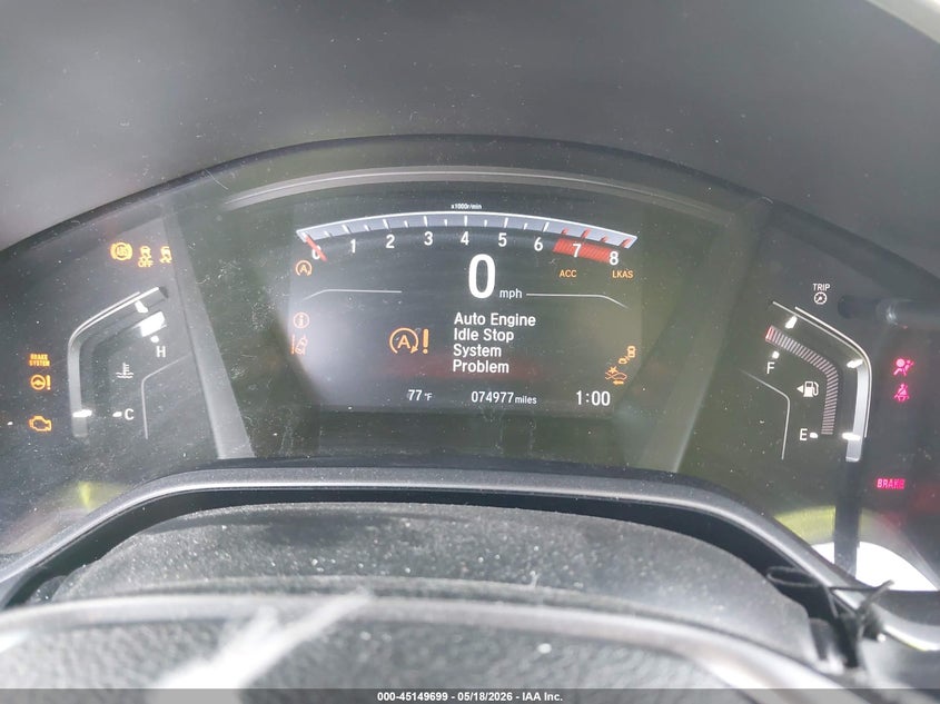 2020 Honda Cr-v VIN 7FARW1H52LE004024 IAAI salvage auction — FRONT & REAR, Salvage (California), sold $6,150 on 2026-07-29 (photo 7)
