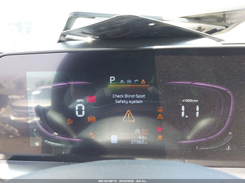 2024 Kia Telluride VIN 5XYP64GC5RG510128 IAAI salvage auction — LEFT FRONT, Salvage Certificate (California), sold $9,600 on 2026-07-10 (photo 7)