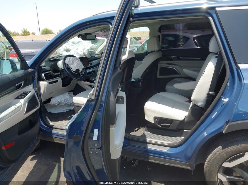 2024 Kia Telluride VIN 5XYP64GC5RG510128 IAAI salvage auction — LEFT FRONT, Salvage Certificate (California), sold $9,600 on 2026-07-10 (photo 8)