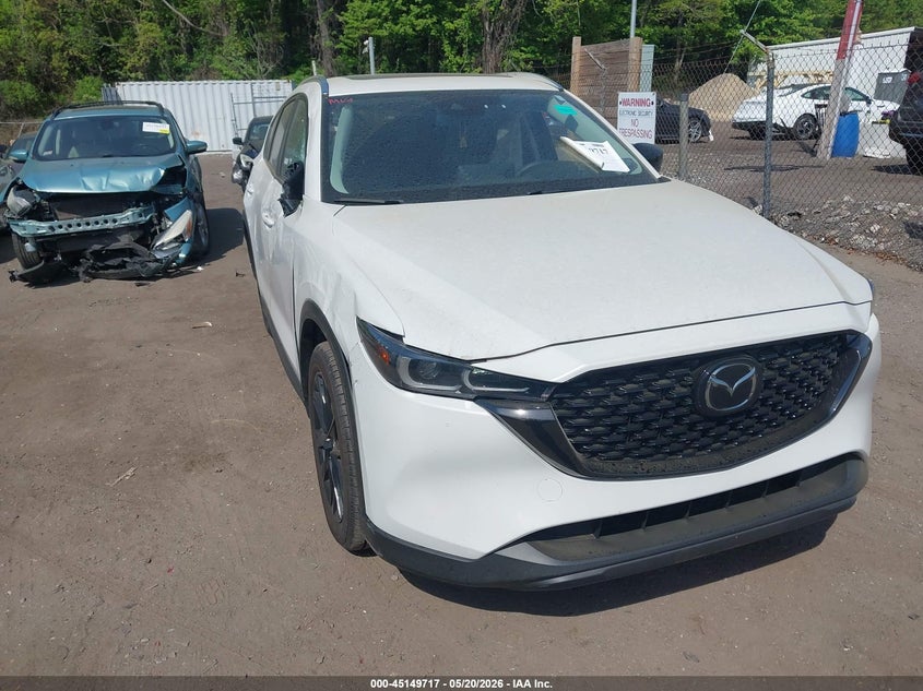 2025 Mazda Cx-5 VIN JM3KFBCM3S0717973 IAAI salvage auction — RIGHT SIDE, Salvage (Massachusetts), sold $4,300 on 2026-07-28 (photo 1)