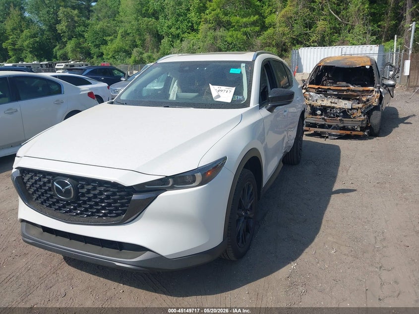 2025 Mazda Cx-5 VIN JM3KFBCM3S0717973 IAAI salvage auction — RIGHT SIDE, Salvage (Massachusetts), sold $4,300 on 2026-07-28 (photo 2)