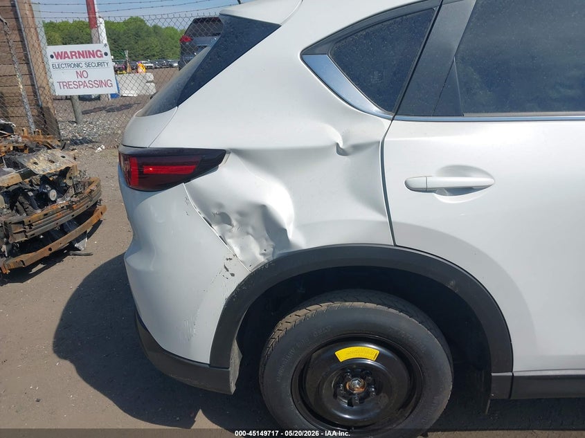 2025 Mazda Cx-5 VIN JM3KFBCM3S0717973 IAAI salvage auction — RIGHT SIDE, Salvage (Massachusetts), sold $4,300 on 2026-07-28 (photo 6)