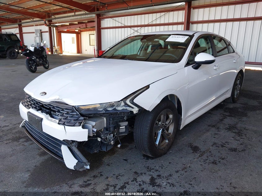 2021 Kia K5 VIN 5XXG14J29MG015703 IAAI salvage auction — FRONT END, Salvage (California), sold $3,250 on 2026-07-07 (photo 6)