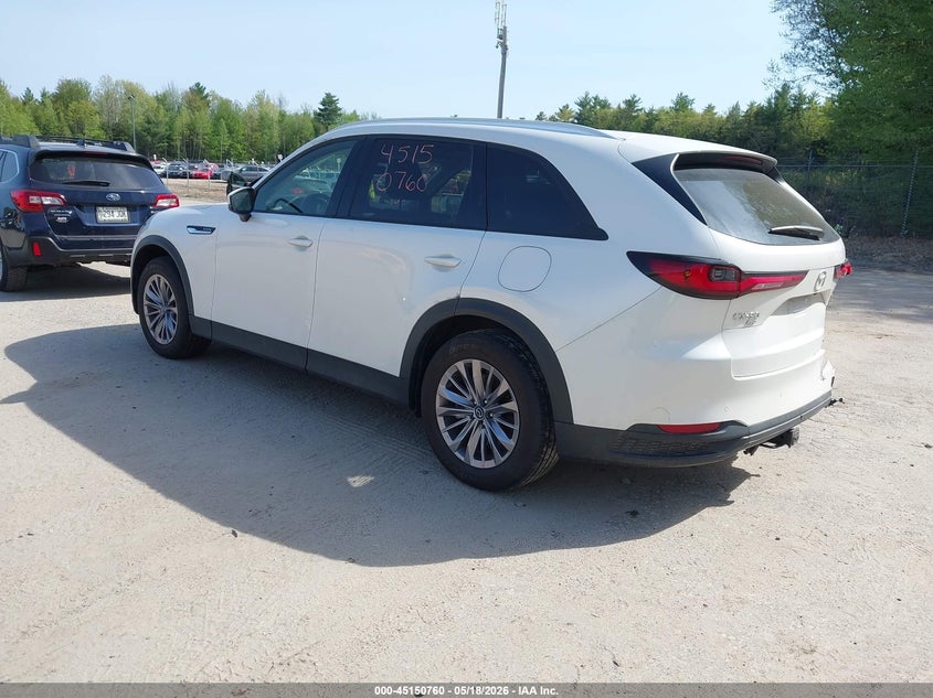 2025 Mazda Cx-90 VIN JM3KKBHDXS1242398 IAAI salvage auction — RIGHT REAR, Salvage (Idaho), sold $13,100 on 2026-07-30 (photo 3)