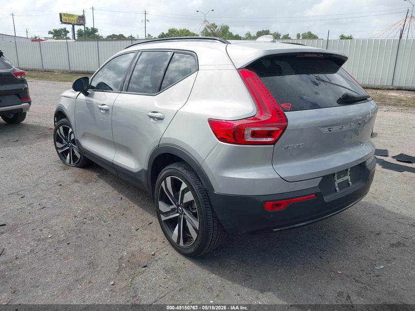 2025 Volvo Xc40 VIN YV4L12UC4S2479330 IAAI salvage auction — SIDE, Original (Texas), sold $6,800 on 2026-07-16 (photo 3)