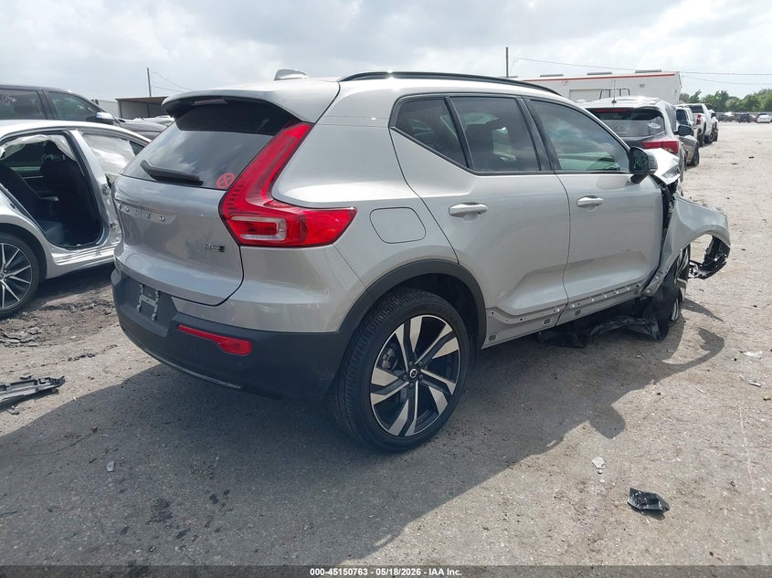 2025 Volvo Xc40 VIN YV4L12UC4S2479330 IAAI salvage auction — SIDE, Original (Texas), sold $6,800 on 2026-07-16 (photo 4)