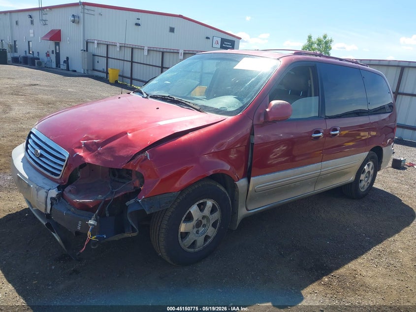 2002 Kia SEDONA VIN KNDUP131626108971 IAAI salvage auction — FRONT END, Bill Of Sale (Washington), sold $100 on 2026-07-14 (photo 2)