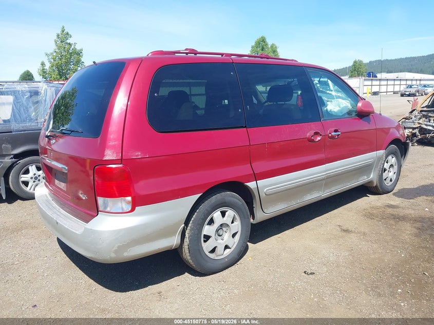 2002 Kia SEDONA VIN KNDUP131626108971 IAAI salvage auction — FRONT END, Bill Of Sale (Washington), sold $100 on 2026-07-14 (photo 4)
