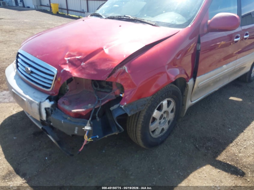 2002 Kia SEDONA VIN KNDUP131626108971 IAAI salvage auction — FRONT END, Bill Of Sale (Washington), sold $100 on 2026-07-14 (photo 6)