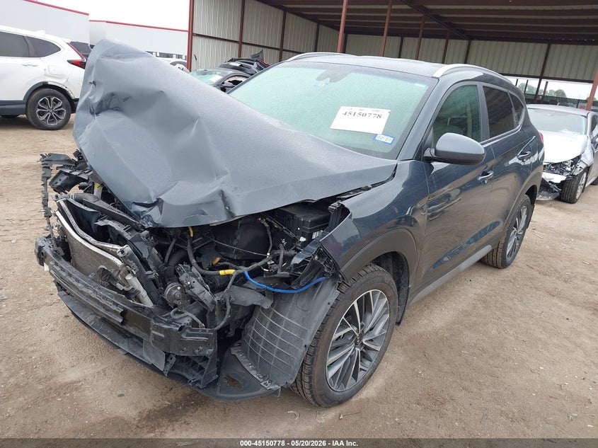 2021 Hyundai Tucson VIN KM8J33AL2MU360581 IAAI salvage auction — FRONT END, Original (Texas), sold $2,250 on 2026-07-14 (photo 2)