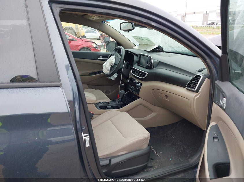 2021 Hyundai Tucson VIN KM8J33AL2MU360581 IAAI salvage auction — FRONT END, Original (Texas), sold $2,250 on 2026-07-14 (photo 5)
