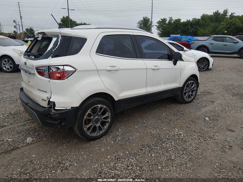 2018 Ford Ecosport VIN MAJ3P1VE4JC212408 IAAI salvage auction — HAIL, Clear (Missouri), sold $1,225 on 2026-07-27 (photo 4)