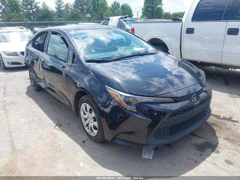 2022 Toyota Corolla VIN 5YFEPMAE1NP309296 IAAI salvage auction — RIGHT SIDE, Salvage Title, sold $4,600 on 2026-07-20 (photo 1)