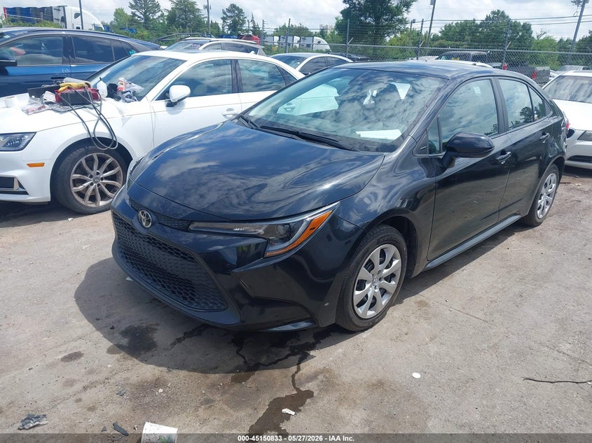 2022 Toyota Corolla VIN 5YFEPMAE1NP309296 IAAI salvage auction — RIGHT SIDE, Salvage Title, sold $4,600 on 2026-07-20 (photo 2)