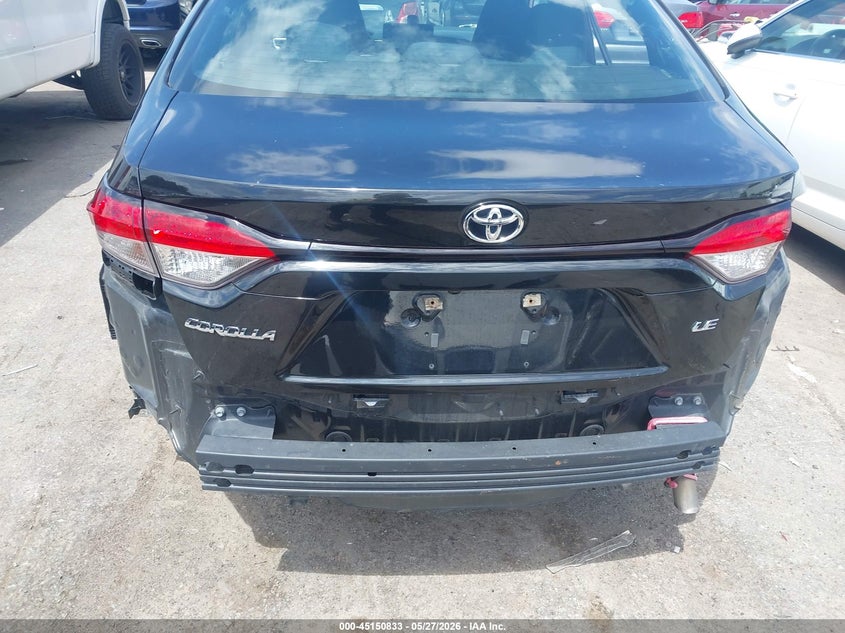 2022 Toyota Corolla VIN 5YFEPMAE1NP309296 IAAI salvage auction — RIGHT SIDE, Salvage Title, sold $4,600 on 2026-07-20 (photo 6)