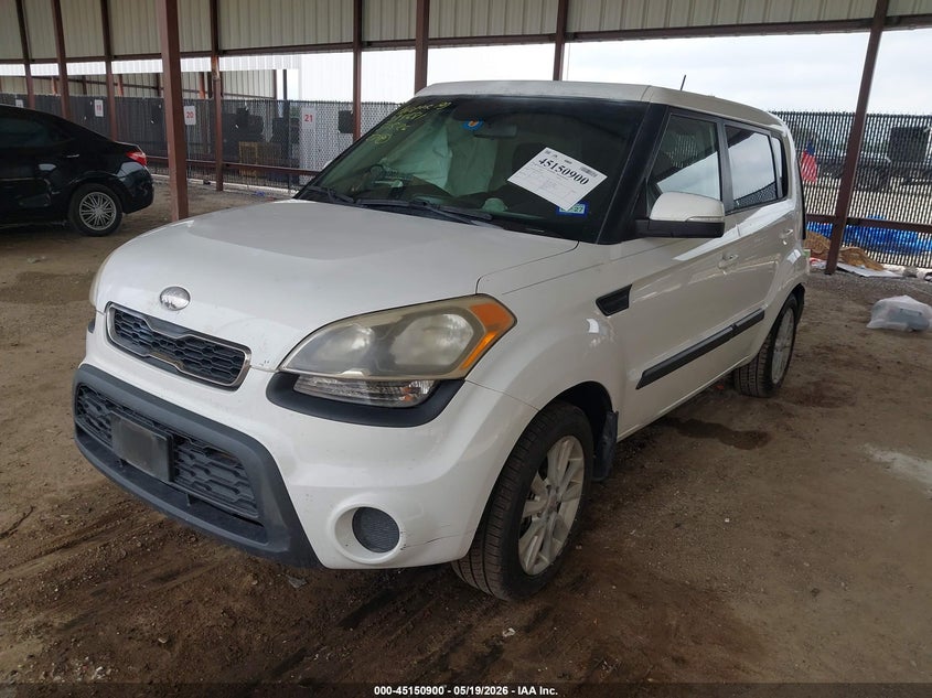 2013 Kia Soul VIN KNDJT2A68D7567970 IAAI salvage auction — REAR END, Salvage (Texas), sold $775 on 2026-07-07 (photo 2)