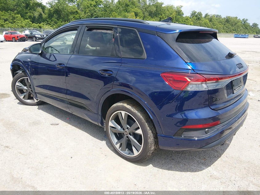 2023 Audi Q4 e-tron VIN WA1M2BFZ6PP068117 IAAI salvage auction — FRONT END, Salvage (Louisiana), sold $6,800 on 2026-07-18 (photo 3)